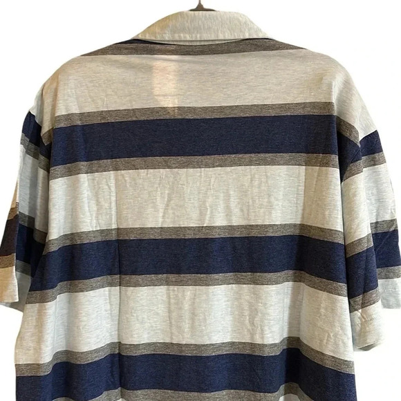 Patagonia Striped Short Sleeve Polo Size XXL - Picture 5 of 9